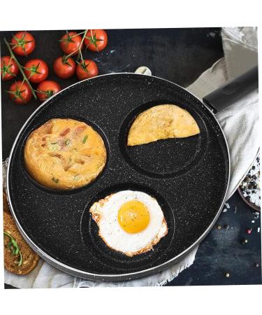 Milisten 2 Pcs Omelet Pan Induction Cooker Pan Mini Skillet Egg Frying Pan Breakfast Skillet Pan Heart Shaped Kitchenware Ceramic Bakeware Omelette Pan 3 Egg Burger Plate Multifunction Iron 39X22X3cmx2pcs Blackx2pcs - Buy Online on GoSupps.com
