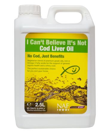 Natural Animal Feeds NAF I Cant Believe Its Not Cod Liver Oil: 2.5L