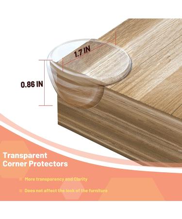 20-Pack Silicone Corner Protectors for Baby Proofing - Cover Sharp Furniture & Table Edges with Circular Guards - Buy Online on GoSupps.com