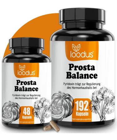 LOODUS prosta complex - 9 coordinated ingredients such as 650mg of pumpkin seed extract 650mg saw palm extract & beta sitosterol - no chemical prostate capsules high - vegan - test size 48