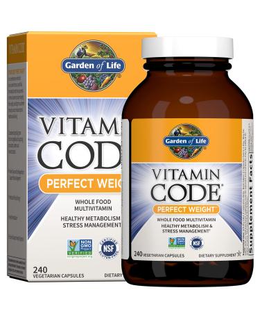 Garden of Life Vitamin Code Perfect Weight 240 Vegetarian Capsules