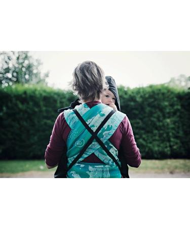 BundleBean Babywearing Fleece Lined Cover - Waterproof Sling and Carrier Cover | All-Weather Protection | Plain Black - Buy Online on GoSupps.com