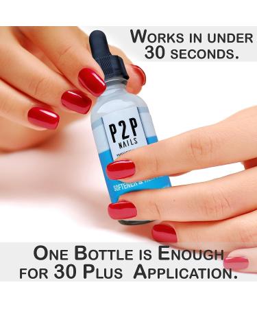 P2P Cuticle Softener & Remover - Professional Nail Care Treatment for Smooth and Healthy Cuticles - Buy Online on GoSupps.com