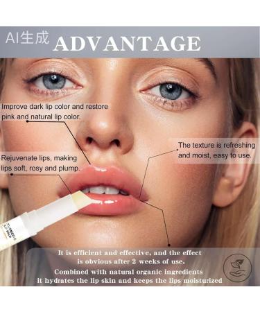 2PCS Turmeric Lip Scrub for Dark Lips Lip Balm Moisturizer for Smokers Lip Exfoliator Scrub for Lip Softening and Hydration Dark Lips Corrector Balm Reduce Fine Lip Lines Nourish lips - Buy Online on GoSupps.com