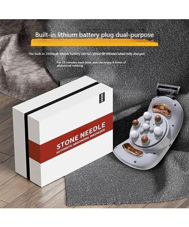 Kehtu Automatic Abdominal Massager | Electrical Moxibustion Treatment Belt | Hot Compress & Double Purpose for Waist & Stomach | Positive & Negative Simulation Massage - Buy Online on GoSupps.com