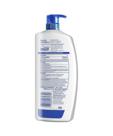 Head and Shoulders Dry Scalp Care with Almond Oil 2-in-1 Anti-Dandruff Shampoo + Conditioner 32.1 fl oz - Paraben Free - Buy Online on GoSupps.com