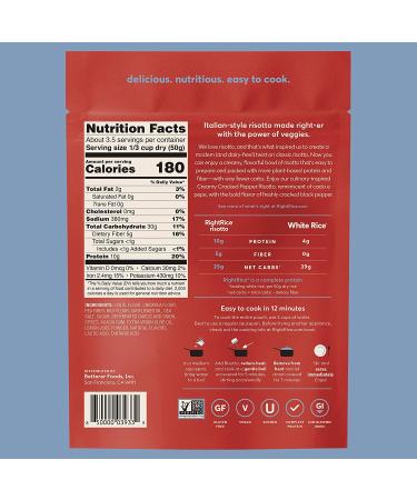 RightRice Risotto Variety Pack - 6oz (Pack of 6) - High Protein Vegan Non-GMO Gluten Free - Buy Online on GoSupps.com