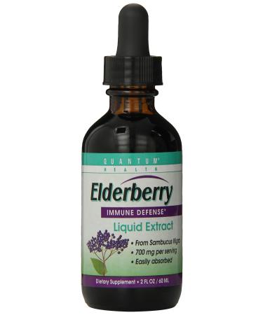 Quantum Elderberry Liquid Extract 2 Fl Oz. (Pack of 12)