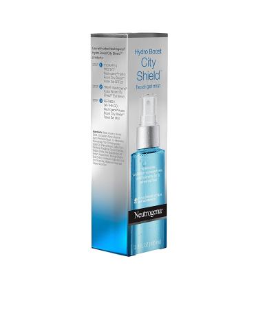 Neutrogena Hydro Boost City Shield Facial Mist Gel - Hyaluronic Acid & Antioxidants - 3.3 fl. oz - Buy Online on GoSupps.com