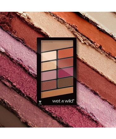 Wet n Wild Color Icon 10-Pan Eyeshadow Palette - Ros in the Air | 10 Shades of Shimmer & Matte | Vegan & Easy to Blend for Day & Evening Looks - Buy Online on GoSupps.com