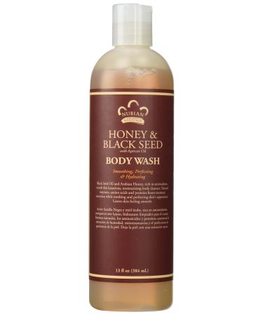 Nubian Heritage Body Wash Honey & Black Seed 13 fl oz (384 ml)