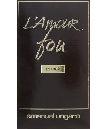Emanuel Ungaro L' Amour Fou L' Elixir Eau De Parfum Spray 3.4 Ounce - Buy Online on GoSupps.com