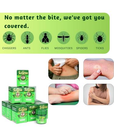 Herbal Balm for Bug Bite Relief | Natural Itching & Swelling Soother | Insect Sting Healer | 12-Pack 5g Travel Size - Buy Online on GoSupps.com