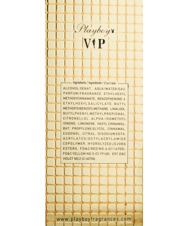 Playboy VIP Edt Spray 1.0oz For Women For Men - Buy Online on GoSupps.com