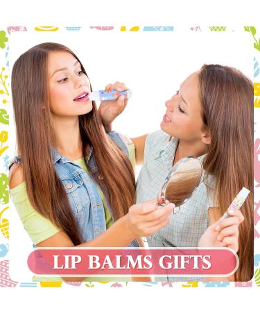 Leelosp 30 Pack Easter Lip Balm Bulk Easter Egg Basket Fillers Stuffers Gifts Natural Care Moisturizing Lip Balm for Family Party Favors Employee Appreciation Women Teachers Staff - Buy Online on GoSupps.com