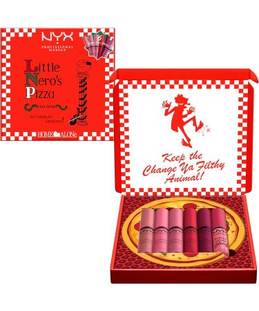 NYX Professional Makeup Home Alone Butter Gloss Pizza Vault Pink and Red - Buy Online on GoSupps.com