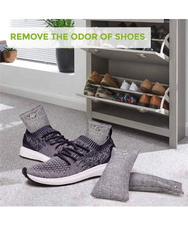 4-Piece Free Mop Frame & Bamboo Coal Bag Set - Ideal for Home Bathrooms Pets Cars & Closets - International Shipping Available - Buy Online on GoSupps.com