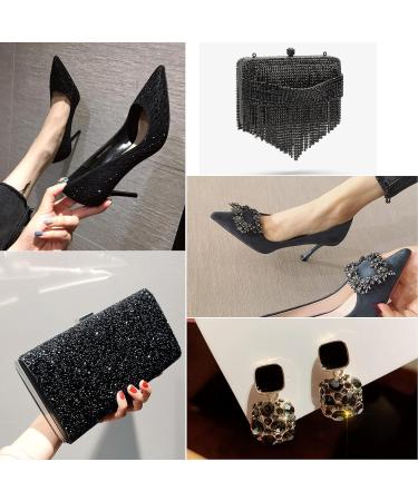 Beadsland 1440 Pieces Flat Back Rhinestones - Anthracite SS20 Nail Crystals for Stunning Nail Art (4.6-4.8mm) - Buy Online on GoSupps.com