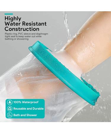 Buy Doact Waterproof Shower Foot Plaster Protection - 11/28cm Leg Protectors for Adults - Buy Online on GoSupps.com