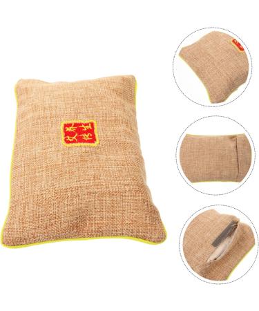 Hapinary Warm-Up Neck Warmer Cushion | Reusable Moxibustion Heating Pack for Home | Pocket Moxa Salt Belt - Buy Online on GoSupps.com