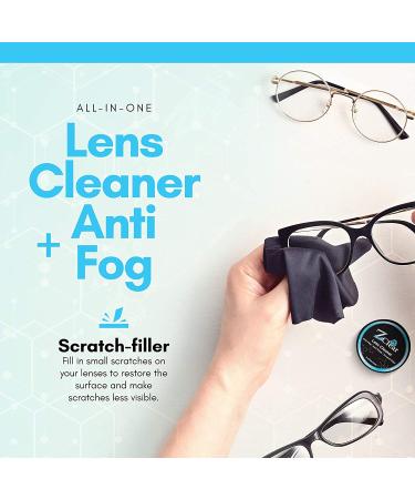 Anti Fog & Anti Static Paste for Eye & Sunglasses - 1 Pack | Fog Free, Scratch Filling, Dust Repelling | Made in USA | 2 Piece Set - Buy Online on GoSupps.com