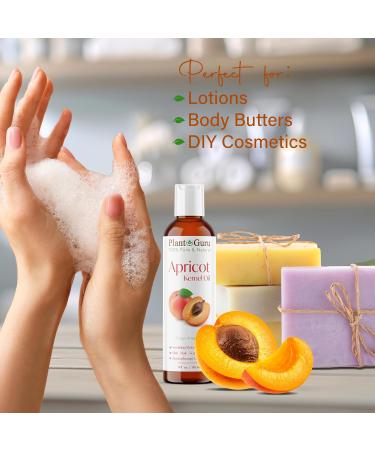 Apricot Kernel Oil 32 fl. oz. Cold Pressed 100% Pure Natural Carrier - Skin Face Body And Hair Growth Moisturizer. Great For DIY Cream Lotions and Lip balm. - Buy Online on GoSupps.com