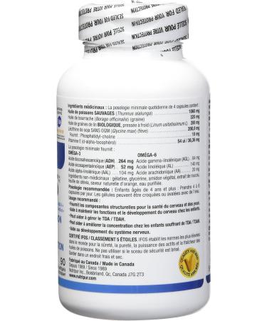 Nutripur GENIUS Kids and Teens - Concentration ADD/ADHD formula 90 chewable softgels Fish 90 count (Pack of 1) - Buy Online on GoSupps.com
