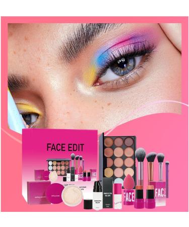 Face makeup face makeup for women makeup brushes eye shadow brush foundation longlasting loose powder complete makeup - Buy Online on GoSupps.com