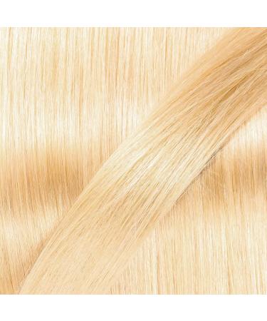 hair2heart Micro Ring Hair Extensions | 100% real Micro Loop human hair | Micro Beads Extension | wavy Hair| #9/0 Light Blonde | 0.5 grams per strand | 20 inch #9/0 20 Inch - Buy Online on GoSupps.com