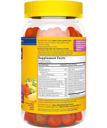 Nature Made Advanced Womens Gummy Multivitamins with Magnesium Citrate Calcium B Vitamins Multivitamin Gummies for Women 90 Multi Vitamin Gummies 30 Day Supply 90 Count (Pack of 1) - Buy Online on GoSupps.com