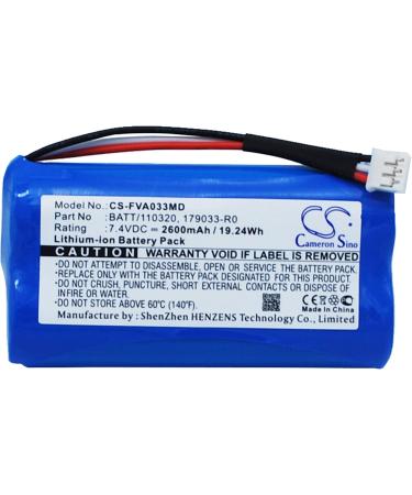 WOLWES Battery Replacement for Fresenius - Compatibility: 110320-O 179033 88888749 & More | International Shipping Available - Buy Online on GoSupps.com