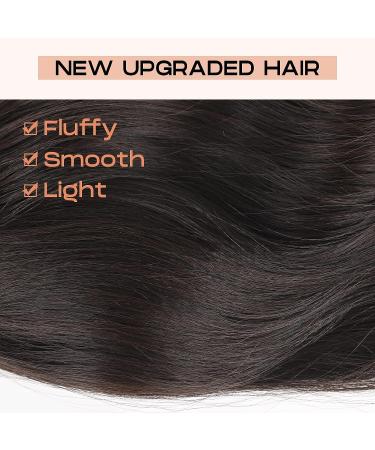 SEIKEA 24 Inch Dark Blonde Ponytail Extension Claw | Curly Wavy Clip-in Hairpiece for Women | Synthetic Long Pony Tail 140G - Buy Online on GoSupps.com