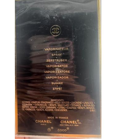  Paris fragrance Coco Noir Eau De Parfum Women's 3.4oz/100ml. New In Box Floral 3.4 Fl Oz (Pack of 1) - Buy Online on GoSupps.com