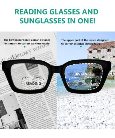 Eyekepper 4 Pack Stylish Bifocal Reading Glasses for Women - Oversized Square Eyeglasses (1.0x) - International Shipping Available - Buy Online on GoSupps.com