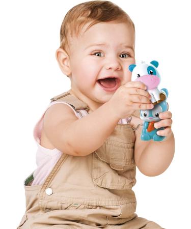 Clementoni 59200 Farm Railway Motorized Locomotive & Animal Toys for Ages 12 Months+ | Colorful Sound Effects & Melodies - Buy Online on GoSupps.com