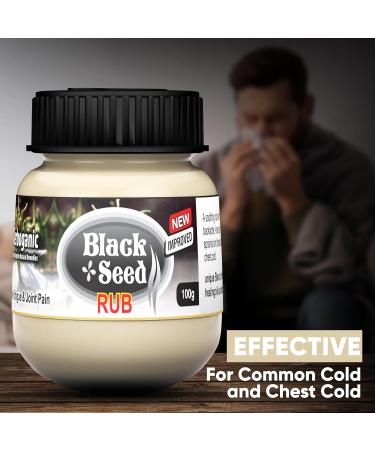 HERBOGANIC Black Seed Rub | Infused with Soothing Properties | Crafted to Provide Comfort to Joints Muscles Shoulders and Beyond | 3.5 oz. Black seed 3.53 Ounce ( Pack of 1 ) - Buy Online on GoSupps.com