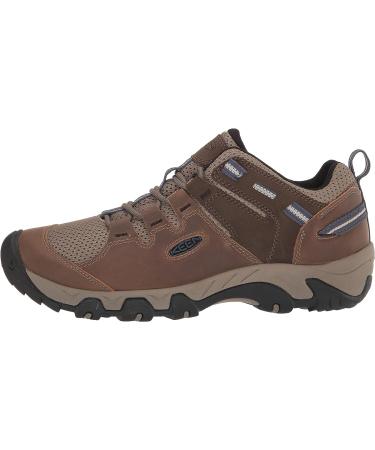 KEEN Women's Steens Vent Low Height Hiking Shoes - Size 8 Shitake/Crown Blue - Buy Online on GoSupps.com