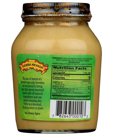 Sierra Nevada Mustard Pale Ale 8 oz - Unique Craft Beer Condiment for Gourmet Cooking - Buy Online on GoSupps.com