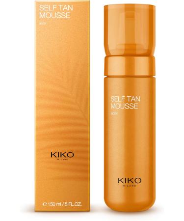 KIKO Milano Self Tan Mousse Body Self-Tanning Brightening And Moisturising Body Mousse With Hyaluronic Acid - Buy Online on GoSupps.com