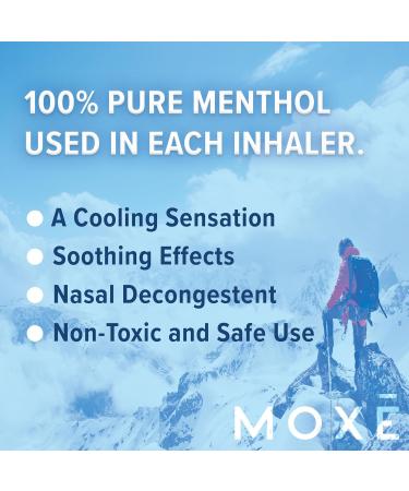 MOX Extra Strength Menthol Nasal Inhaler | Powerful Cooling Menthol for Sinus Relief & Clear Breathing | Made in The USA | Maximum Strength Aromatherapy for Instant Refreshment - Buy Online on GoSupps.com