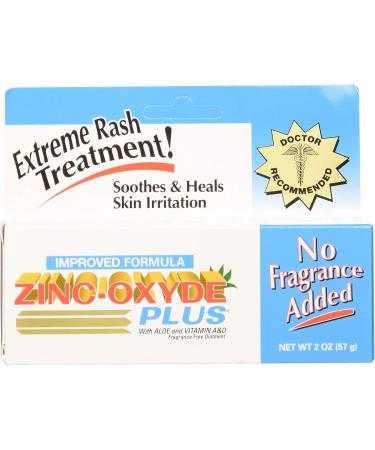 First Aid Research Corp. Zinc-Oxyde Plus Ointment 2 Ounce - Buy Online on GoSupps.com