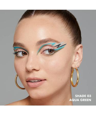 NYX Mechanical Eye Pencil - Aqua Green | Long-Lasting Pigment for Bold Eye Looks - Buy Online on GoSupps.com