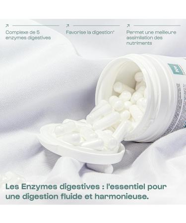 Nutrimuscle - Digestive enzymes - Digezyme - 120 capsules - 466 mg per dose - 1864 U Lactase - Promotes digestion - Better absorption of nutrients - Buy Online on GoSupps.com