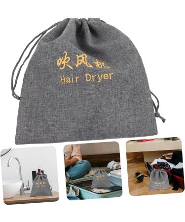 Hemoton Hair Dryer Bag Blow Dryer Bag for Hair Dryer Hair Dryer Storage Hair Curler Travel Drawstring - Buy Online on GoSupps.com