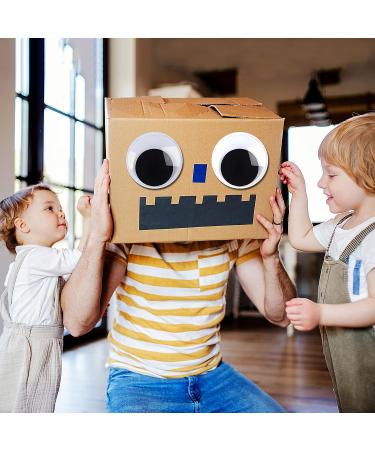 6-Piece Self-Adhesive Googly Eyes Craft Set - 2, 3, and 4 Inches - Black and White - Buy Online on GoSupps.com