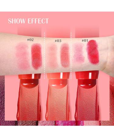 U-Shinein 3-in-1 Cream Blush Stick Kit - Long-Lasting Lip and Cheek Tint - Waterproof Multi-Use Makeup Stick - Natural Matte Finish - Hydrating Formula - Color 01 - Buy Online on GoSupps.com
