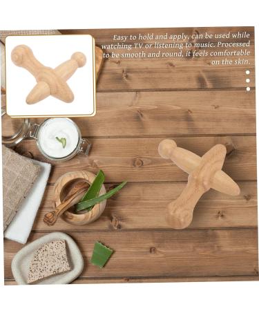 Fomiyes Wooden Foot Massager Acupuncture Point Trigger-Point Scraper for Whole Body Relaxation | Best International Shipping - Buy Online on GoSupps.com