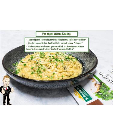 Dr. Ana Collection Italian Risotto with Pine Mushrooms (6-Pack) | Vegan Additive-Free Ready-Made Mix | 100% Original Arborio Rice | Italian Specialty (6 x 200g) - Buy Online on GoSupps.com