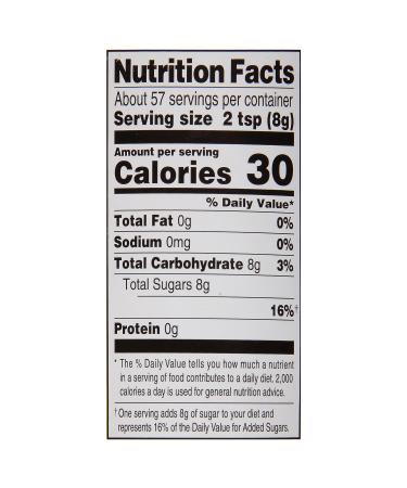 Domino White Granulated Pure Cane Sugar 16 Oz Canister - Pack of 3, 1 Pound Each - Buy Online on GoSupps.com