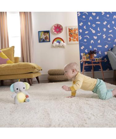 Bright Starts HugaBye Baby Musical Elephant Toy | Soft and Light Up | Newborn and Up - Buy Online on GoSupps.com